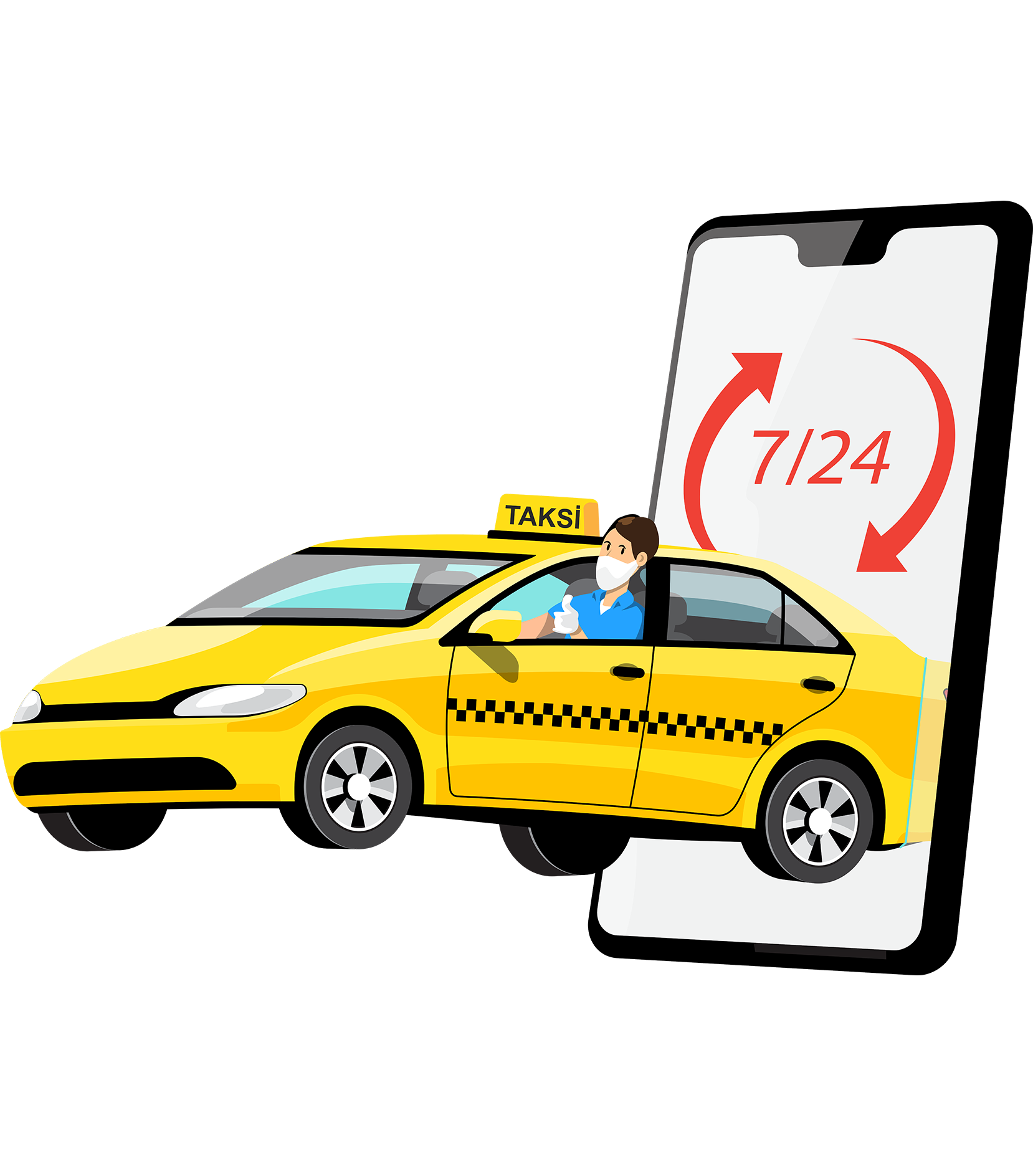 Sarıçam Koza Taksi | 7/24 Taksi | En Yakın Taksi